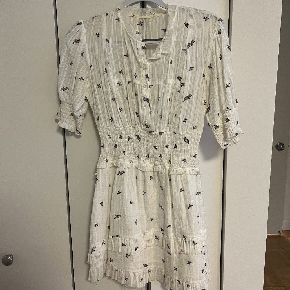 With Jéan Size S White Floral Dress